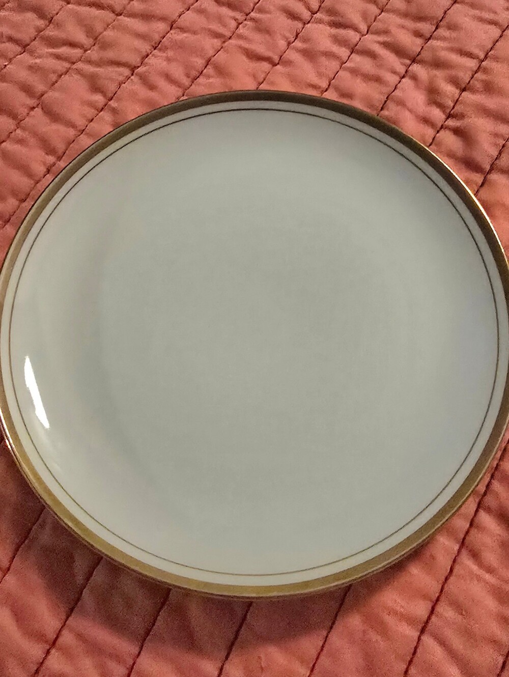 Vintage VTG 1960s 7pc Lot Royalton China Golden Elegance Bread Or Dessert Plates